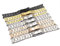 LQXHZ 20 Mm Mittelgoldenes Massives Uhrenarmband Mit Gebogenem Ende, Schraubgliederverschluss, Stahlarmband, Kompatibel Mit Rolex OYSTER (Color : Middle rose gold, Size : For GMT)