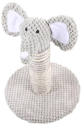 CIYODO Adorable Cat Scratching Post Vertical Kitten Scratcher for Cats Material Stable Base Indoor Toy for Furniture