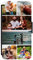 Unique Gifts House Ltd Personalised Phone Case for iPhone SE (2020) Custom Leather Flip Wallet Case Any Photo Printed Six Pics Anti Drop Personalised Case