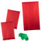 AKTIVHANDEL Signalfahne rot 3er Set, 3 Signalflaggen VEB Pulsnitz, 60 x 100 cm (1x), 60 x 40 cm (2x), rote Flaggen aus 100% Polyester, Fahnen für Sichtbarkeit und Sicherheit inkl. Einkaufswagenchip