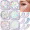 Festival Glitzer Gesicht, 6 Stück Body Glitter Gel Chunky Sequin Face Body Glitter Festival Zubehör Accessoires Gadget, Haar Glitzer Festival Gesichtsglitzer Halloween Schminke Karneval Körperglitzer