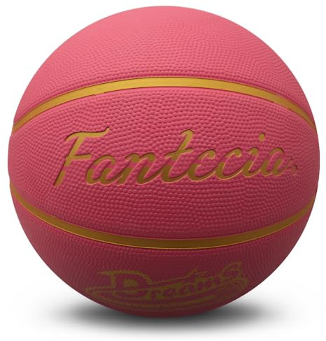 Palloni da basket con pompa misura 7, palloni da basket da strada per allenamento indoor outdoor, donne uomini adulti uso