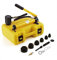 Kit de destornillador de sacabocados hidráulico de 10 toneladas 1/2-2 con 6 troqueles Hoja de acero al carbono Abridor Herramienta de reparación Manuel Hole Digger Herramientas eléctricas, de jardín