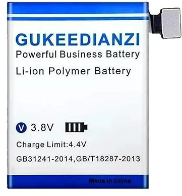 Replacement 320mAh Series3 38mm GPS High Capacity Li-ion Polymer Battery Compatible with Apple Watch iWatch Series 3 S3 38mm GPS,with Professional Repair Tool Kit