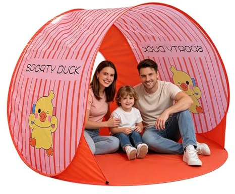 Pour le camping, protection UV pour 2 à 3 personnes, protection solaire en plein air, pour parc, terrasse, pelouse, fête d'été, pique-nique, randonnée, voyage, excursion, enfants et adultes