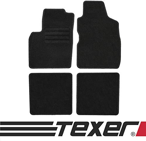 TEXER Textil Fußmatten Passend für FIAT Panda II Bj. 2003-2012 Basic