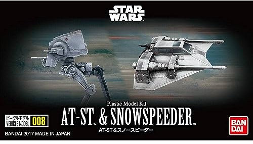 Star Wars AT-ST & Snowspeeder, Bandai Star Wars 1/144