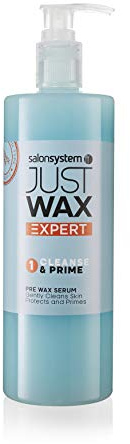 Salon System Just Wax Expert Cleanse & Prime Pre Wax Serum 500ml