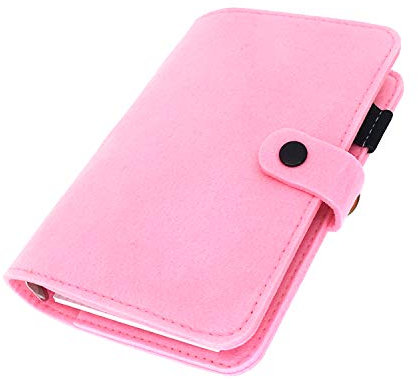 raccoglitore in feltro formato a 6 colore rosa