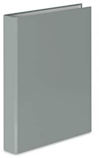 10x Ringbuch / DIN A5 / 2-Ring Ordner / Farbe: grau
