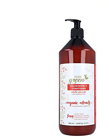 Pure Green, Schwarz, Color Protect Conditioner, 1000 ml