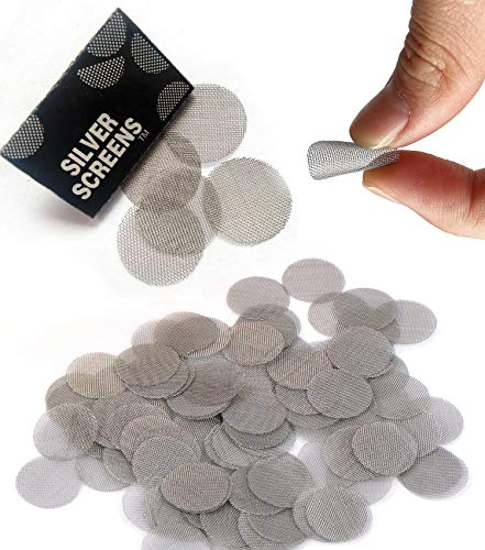 Stainless Steel Metal Pipe Screens Filters 20mm Pipe Bowl Screens Bong Gauzes Pipe Smoke Screen Filters