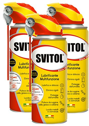 AREXONS SVITOL Spray LUBRIFICANTE SBLOCCANTE Multifunzione 3X 500ml Multiuso