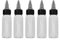 30 ML Couleur De Tatouage Bouteille Vide Vide En Plastique Tatouage Encre Pigment Maquillage Transparent Couleur Bouteille Blanc Twist pièces)