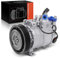 Frankberg Compressore dell'aria condizionata con frizione Benzina Compatibile con A4 8EC/8K2/8ED/8K5 A5 8T3/8F7/8TA A6 4F2/4FH/4F5/4GH/4GJ Q5 8RB Replace# 4F0260805H, olio preconfezionato