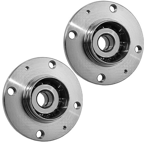 ATEC Germany 2x Radnabe hinten Radlager Radlagersatz, Kompatibel mit PEUGEOT 206 CC (2D), 206 Schrägheck (2A/C), 206 SW (2E/K)
