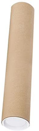 Harilla Verpackungsrohre Aufbewahrung Versandrohr Posterrohre für Rollbilder Blaupausen Gemälde Versand, 60CM