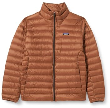 Patagonia Men's M's Down Sweater Polo, Braun, XL
