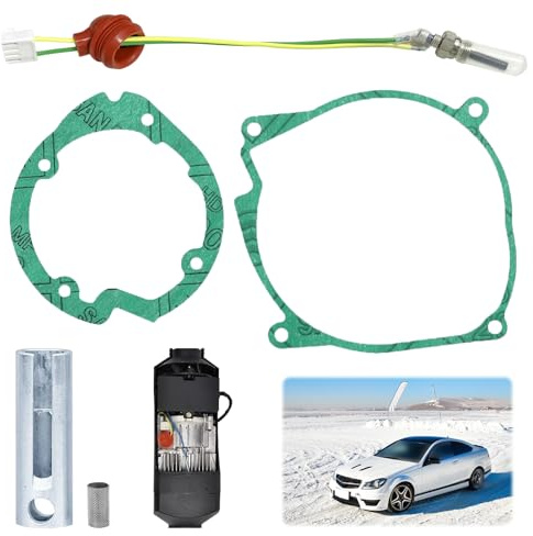 5Pcs 12V 2KW Chinese Diesel Heater Ceramic Glow Plug, Diesel Parking Heater Repair Kit with Removal Fitting Tool for Air Diesel Parking Heater Car Truck Boat Air Diesel Auxiliary Heater