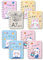 FBBULES Mini Notizbuch A7 Spirale, 8 Stück Notizblock Klein,160 Seiten/80 Blatt Tragbar Kawaii Tier Notizblöcke Memo Liniert für Kinder Büro Schule, 8.2x10.5cm (Cartoon Stil)