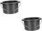 Beavorty 2pcs Melting Pot for Wax Hive Wax Pot Hair Removal Bowl Nonstick Coating Salon Spa Use Random Color