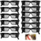 Forhandy Agent Brille 12 Stück, Rückansicht Detektiv Brille Party Brillen, Geheimagent Sonnenbrille, Party Sonnenbrillen für Detektiv Geburtstag, Sonnenbrille Party für Detektiv Kinder