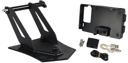 Soporte Teléfono Motocicleta Soporte Navegación Para Motocicleta Soporte Dispositivo Montaje Soporte Adaptable Para Teléfono Inteligente Para B&MW R 1250 RT R1250RT 2021 2022 2023(USB charging version