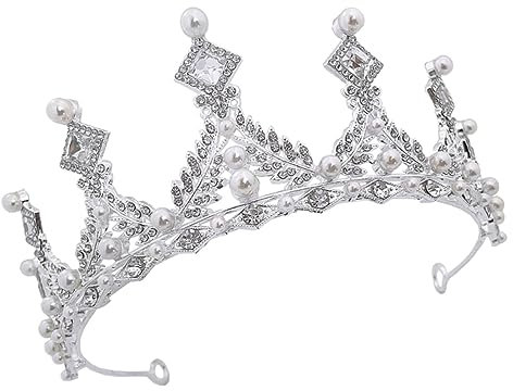 WOONEKY Braut Stirnband Hochzeit Kopfschmuck Mädchen Stirnband Party Requisiten Kostüm Dekorationen