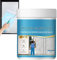 TocaFeank Peinture givrée pour fenêtres, peinture dépolie pour verre - Peinture pour verre imperméable 500 g - Peinture dépolie pour porte vitrée, salle de bain, cuisine, chambre, porte coulissante