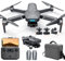X-Verse KF101 MAXS Drohne mit Kameras 4K HD EIS, 3 Achsen Gimbal, 5km Kontrollabstand, Professionelle Faltbarer Quadcopter mit Bürstenlosem Motor für Erwachsene (2 Batterien)