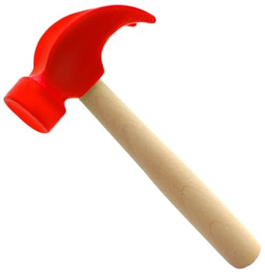 Genérico Juguete de Martillo de Madera,Juguete de mazo de Madera - Juguete de Martillo de simulación de Madera | Juguete de mazo pequeño, Martillo portátil para Mejorar la coordinación Mano-