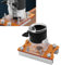 Wood Router Base, 2 in 1 Compact Router Base for Trimmers with 65mm Inner Diameter, for Chamfering, Grooving, Wood Edges Planing