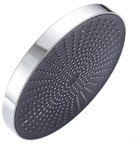 DAZZLEEX Der 30,5 cm große Silikon-Duschkopf, Top-Spray mit Massage-Zerstäubung und Wassersparmodi, Hochdruck-Wasserdurchflussgerät für Badezimmer, Entspannung, Massage, Zerstäubung, Wassereinsparung