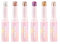 6 PCS Kristall Jelly Glaze Stick Kristall Jelly Highlighter Lidschatten Stick Glänzende mehrfarbige Pearlescent Schimmer Lippenbalsam Funken Glanz Alle in einem Kristall Jelly Face Makeups