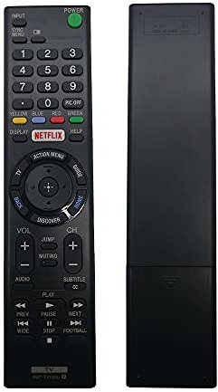 Replacement Remote Control for Sony KD75X9105CBU Smart 3D Ultra HD 4k 75 LED TV