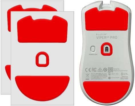 X-Raypad Jade & Obsidian Ultra Series Mouse Skates (Obsidian Ultra, fits Viper V3 Pro)