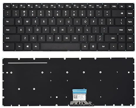 ZHXOZYF US-Russische Tastatur für Huawei für MateBook D für MRC-W60/W50/W10/WX0/W10R PL-W19 PL-W09 PL-W00 PL-W29 NSK-330SQ 9Z.NE7SQ.001(US Original)