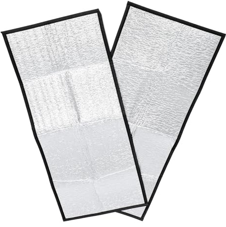 CVUTOVO Reptile Heating Pad with Reflective Film 68X30Cm Easy-Store Insulation Mat for Snake Lizard Turtle Enclosure
