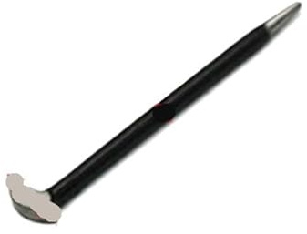 arrache-clou Extracteur de clous à Double extrémité, outils for le travail du bois, outil retrait multifonctionnel, pied-de-biche robuste en acier au carbone pour démolition(16 Inch)