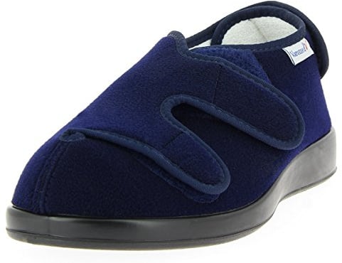 VAROMED Dublin XXL 60420 Unisex-Erwachsene,Verbandschuh,Therapieschuh,Gesundheitsschuh,Klettverschluss,für Einlagen geeignet,Weite R Marine, EU 36