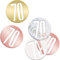 Unique 84952 Birthday Confetti Cutouts-5 oz. | Glittery Rosegold| 1 pack, Rose Gold, Age 70