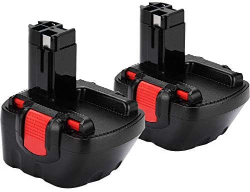 [2 pezzi] 12V Ni-MH per Batteria Bosch PSR 12 BAT043 BAT045 BAT120 BAT139 2607335542 2607335526 2607335274 2607335709 per Bosch GSR 12-2 12VE-2 GSB 12VE-2 22612 23612 32612