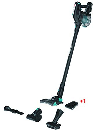 Hoover H-Free 200 HF222BPE 011 - Aspirador de batería sin bolsa, tiempo de funcionamiento hasta 80 min de agilidad con rendimiento mejorado