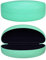 molshine Hartschalen-Sonnenbrillenetui,Klassisches extra großes Etui für übergroße Sonnenbrillen und Brillen (Cyan)