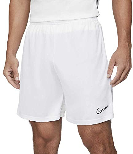 Nike Herren Dri-fit Academy Fußball-Shorts,Weiß / Schwarz,M