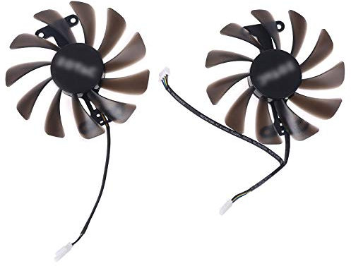 Valcano Ventilateur de carte graphique 95 mm GFM10012H12SPA GAA8S2U 4 broches pour GTX 1070 GTX 1070Ti 1080Ti AMP Edition