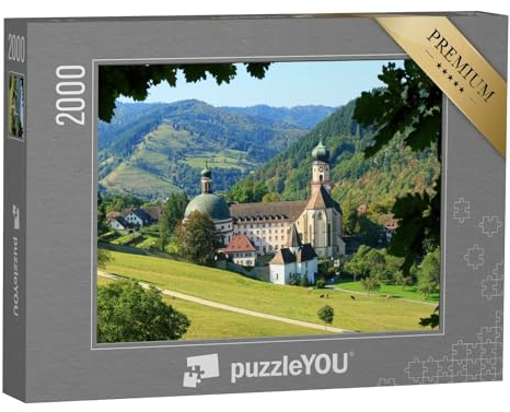 puzzleYOU: Puzzle 2000 Teile „Schwarzwald in Deutschland: schöne Landschaft“ – aus der Puzzle-Kollektion Deutschland