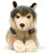 Uni-Toys - Grauwolf, liegend - 22 cm (Länge) - Plüsch-Wolf, Lupus - Plüschtier, Kuscheltier