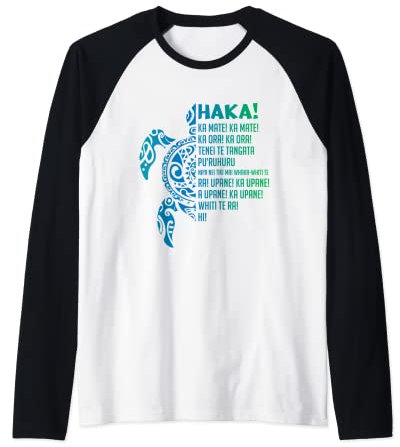 Neuseeland Haka Ka Mate Lied Schildkröte Rugby Maori Raglan