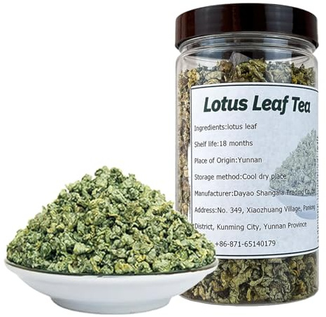 Lotus leaf tea 100g Lotus fragrance Dense tea Dried lotus leaf herbal tea